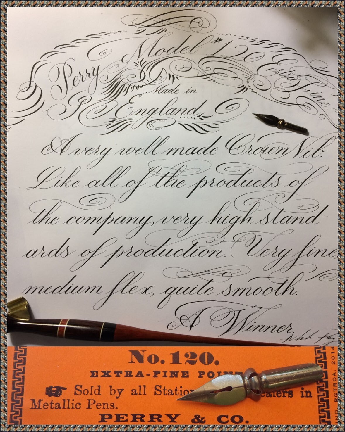 PROMOTION! 12 vintage Perry & Co No.120 Balance Spring Pens