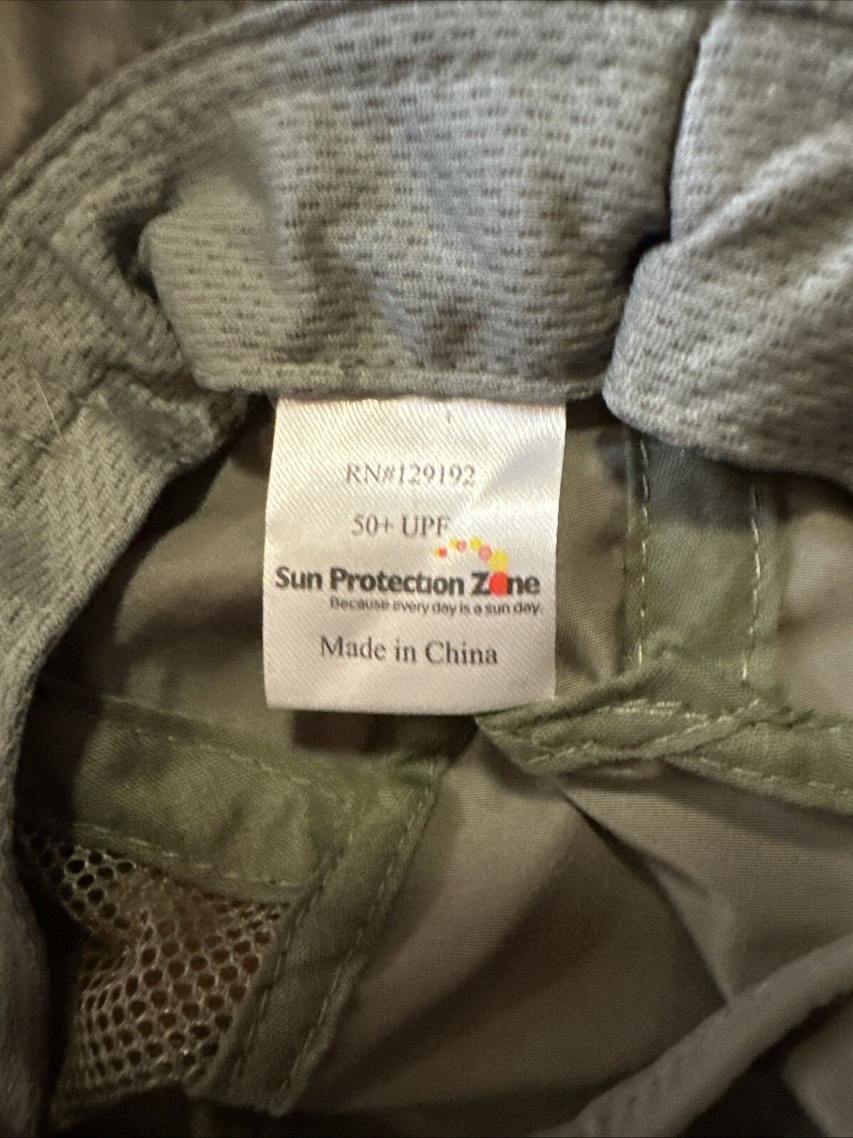 sun protection zone hat