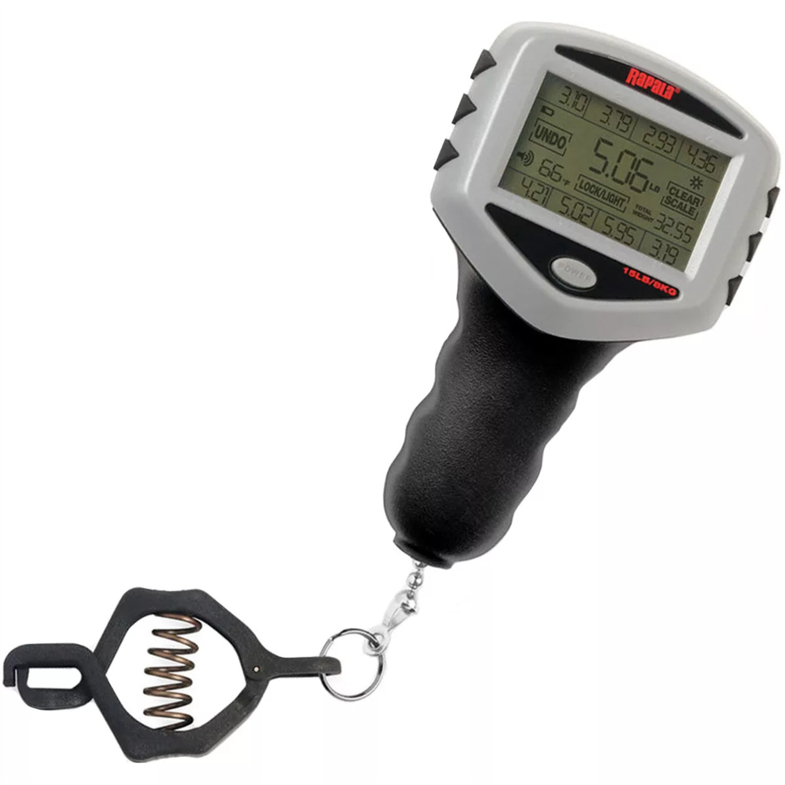 Rapala Touch Screen Scale Angler 50 lb Fish Friendly Gripper Water Resistant
