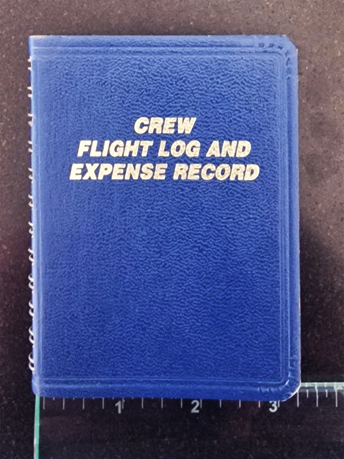 Flight Crew Log Book - Trip & Expense Record for Airline Pilots NEW