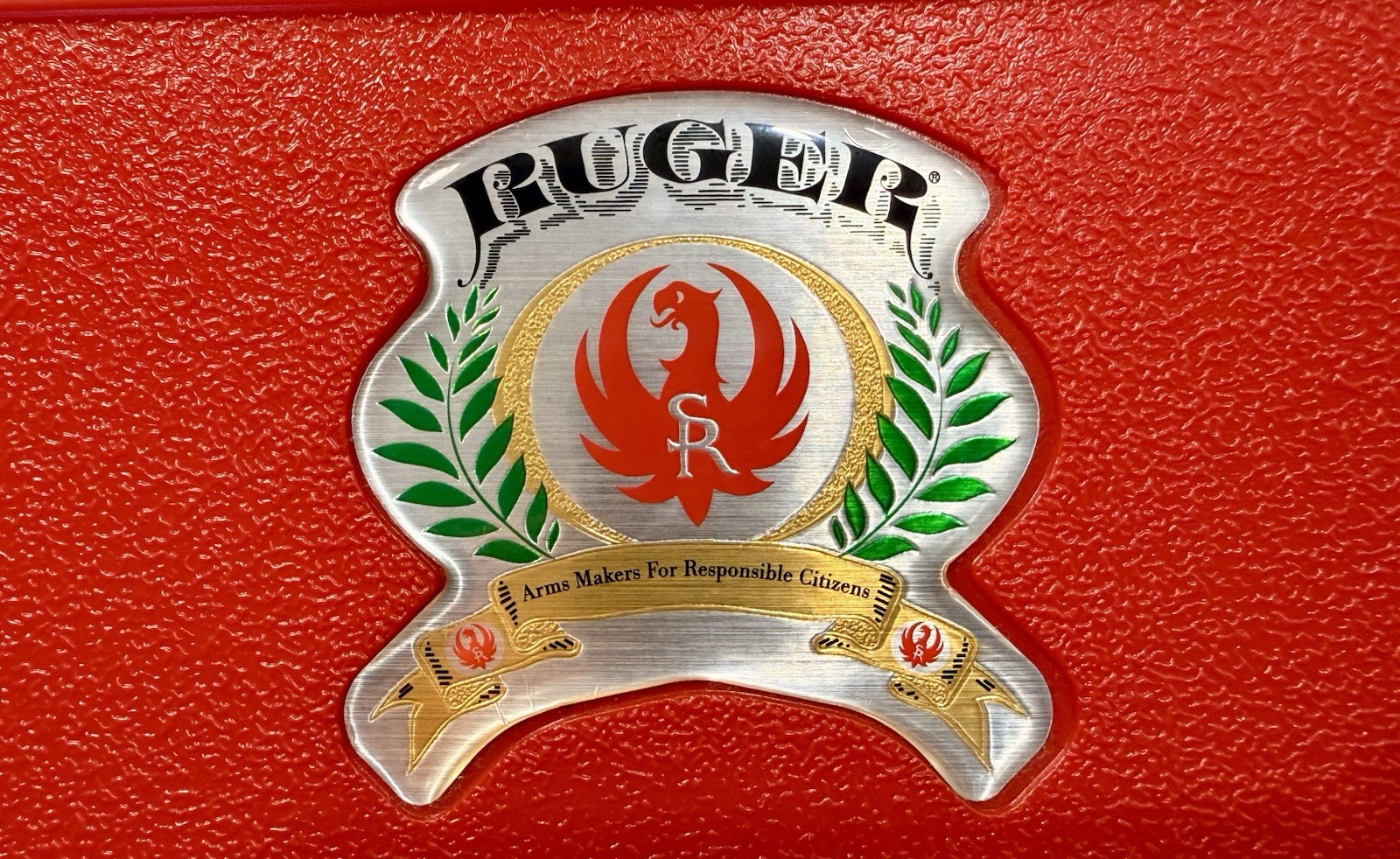 Ruger Pistol Revolver Red Plastic Case *Case Only*
