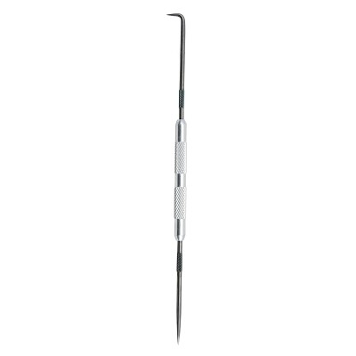 Double Pointed Scriber, 9-1/2 in, Carbon Steel, Straight/Bent Point Ullman 1810