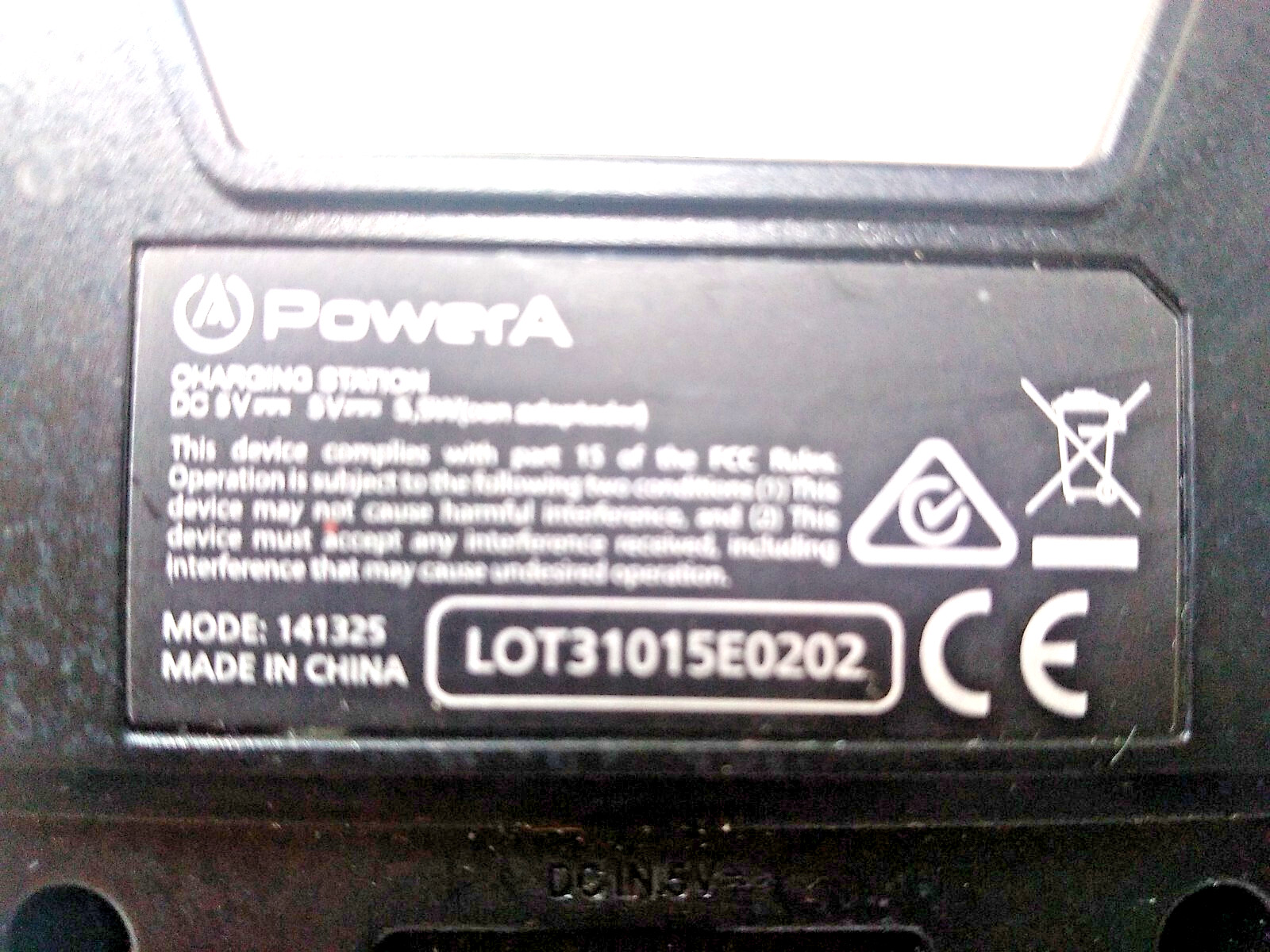 Sony Playstation Power A Dual Controller Docking Station w/ Cord