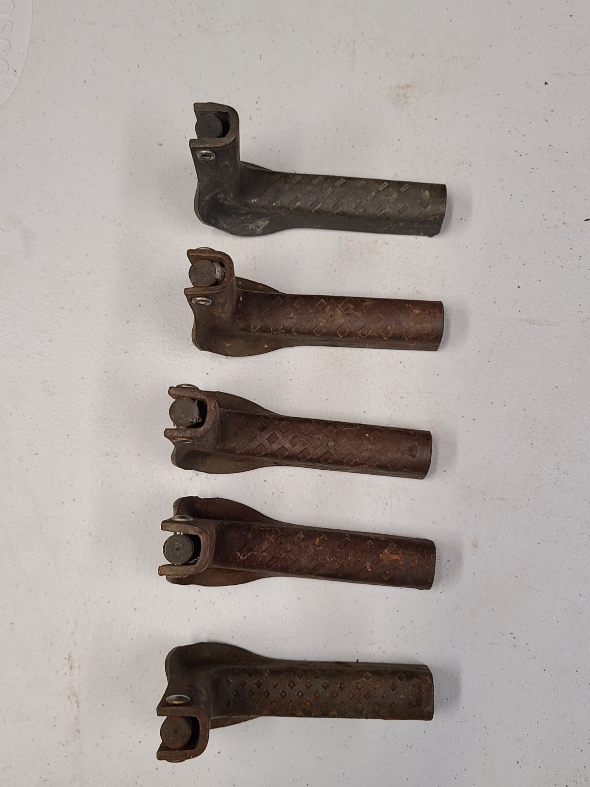 Set Of 5 Folding Tree Climbing Spikes Model 102 Hunting Stand Step USA Box 1