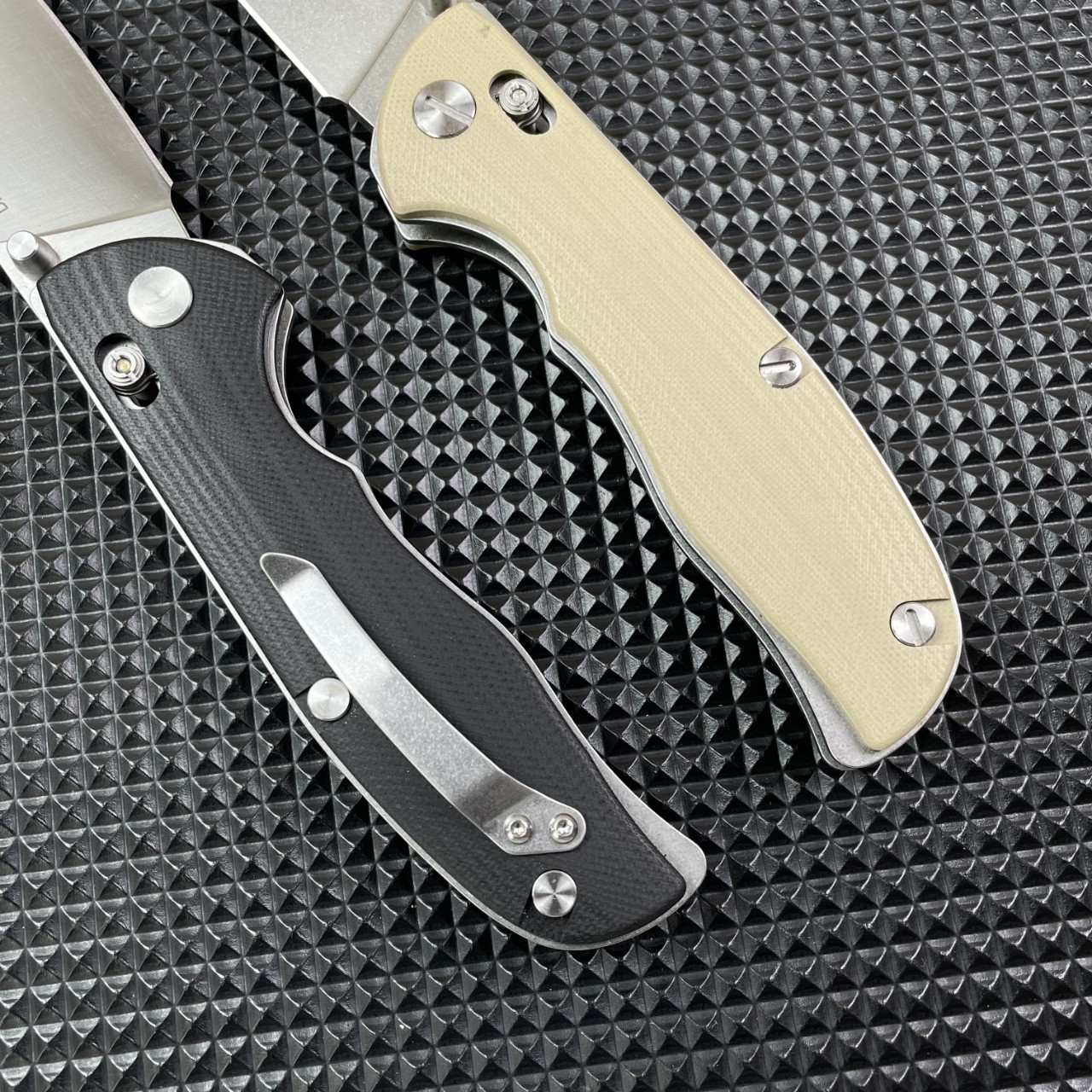 Black Pocket Folding Knife D2 Blade G10 Handle Outdoor Camping Knives EDC Tools
