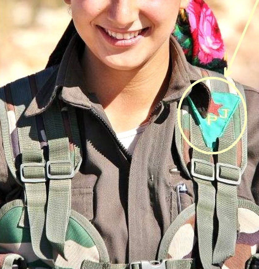 Syria-Iraq Kurdish Commando KTCC Freedom Fighter PESHMERGA پێشمەرگە vêlkrö Patch