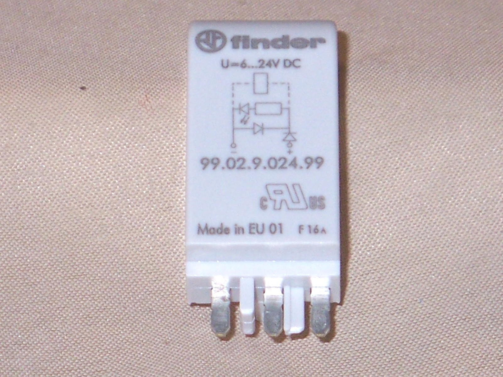 Finder Relay 99.02.9.024.99 LED indicator and diode module (NIB)