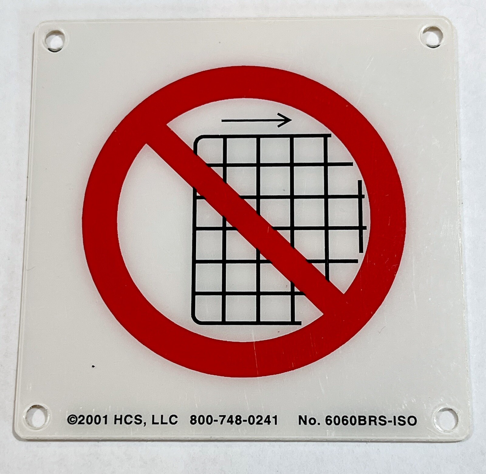 Danger Do Not Remove Guard Stop Sign Sticker