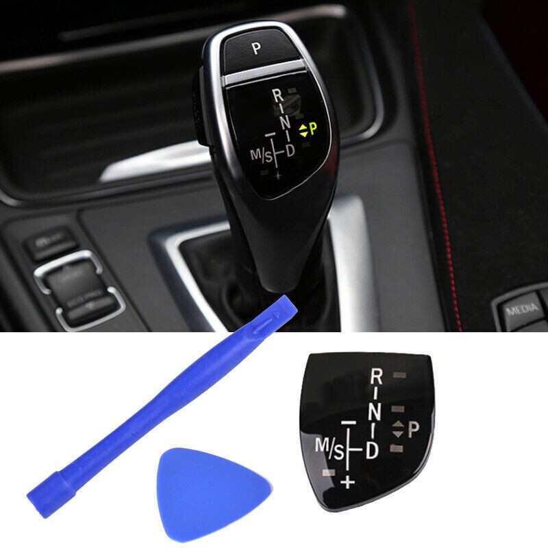 Gear Shift Knob Panel Trim Cover For BMW F01 F10 F30 F35 X1 X3 X5 X6 3ER 4ER