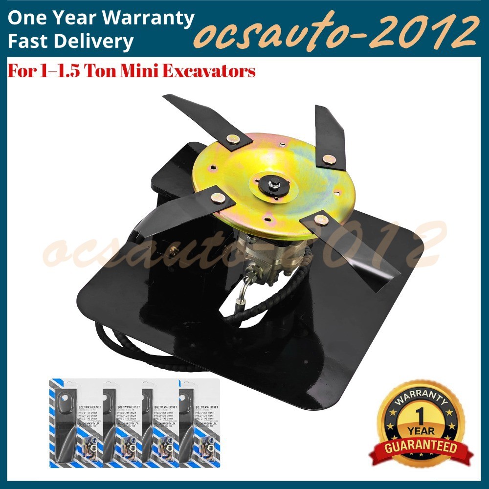For 1-1.5ton Mini Excavator Attachment Hydraulic Grass Cutter Mower Attachment