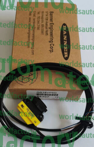 For BANNER QS18VP6D QS18 VP6D 10-30VDC Photoelectric Switch Sensor Cable 197cm