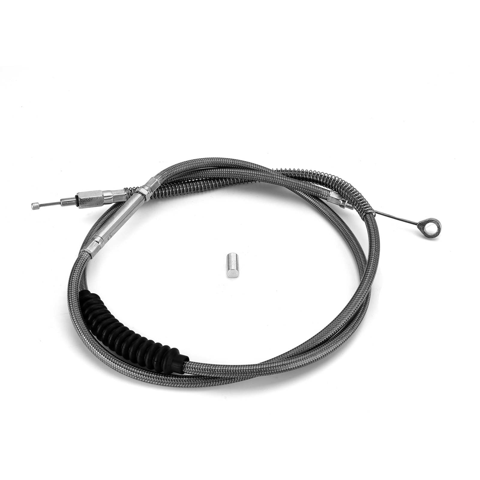 60 3/4" Stainless Steel Braided Clutch Cable For Harley Sportster Forty-Eight