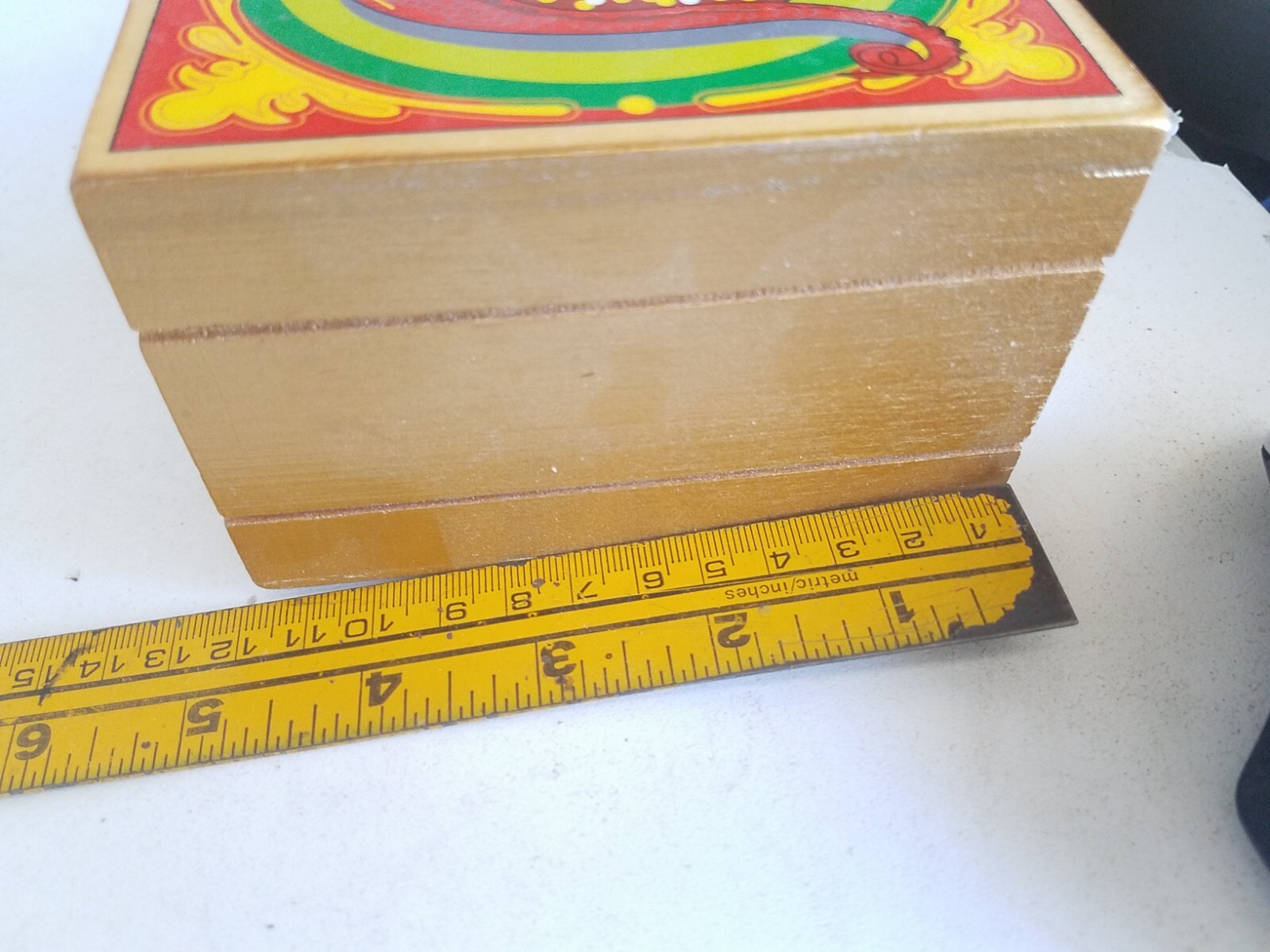 Dragon Nesting Box Trinket Wood