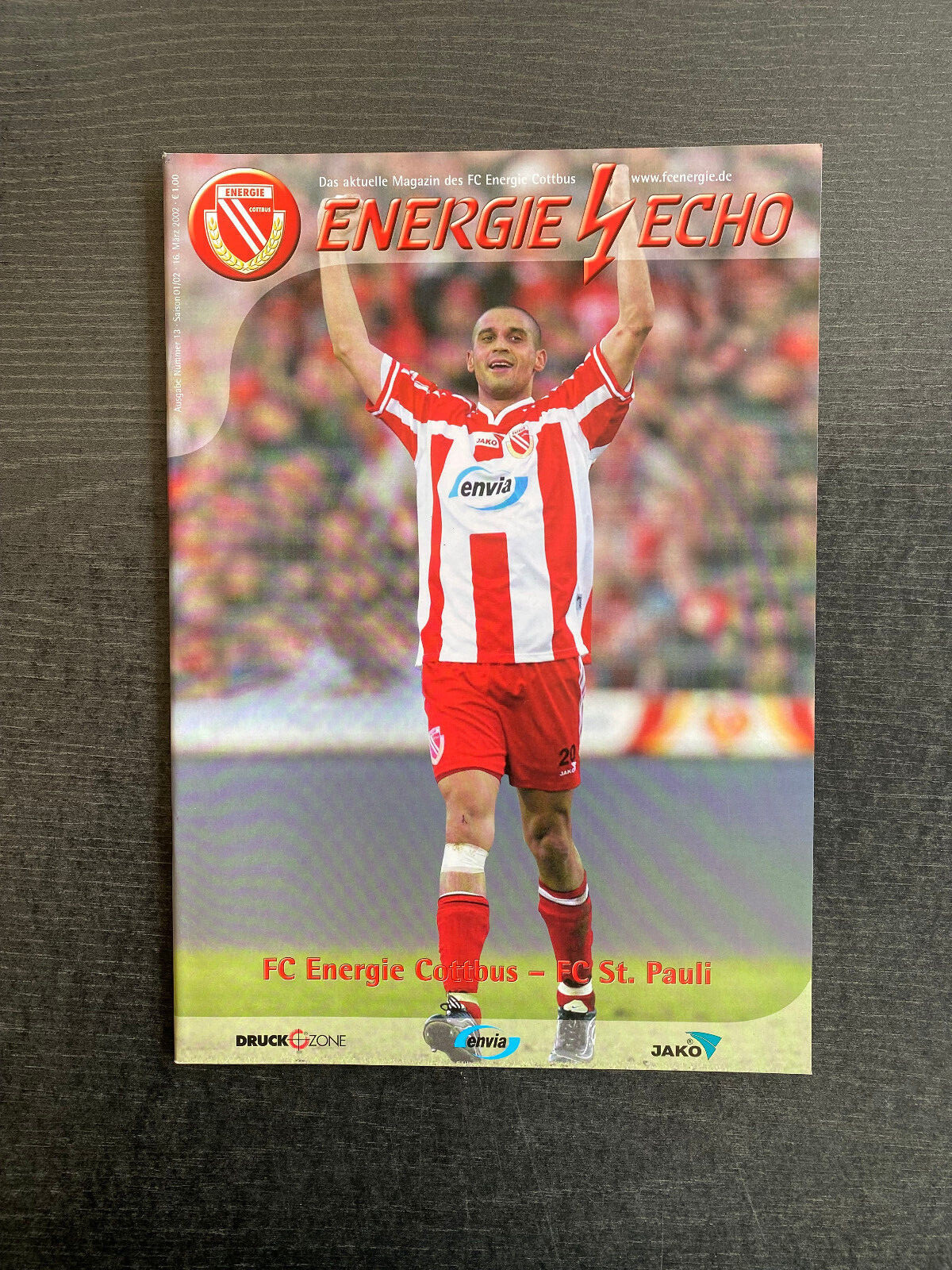 BL 2001/02 FC Energie Cottbus - FC St. Pauli, 16.03.2002 - Lars Jungnickel
