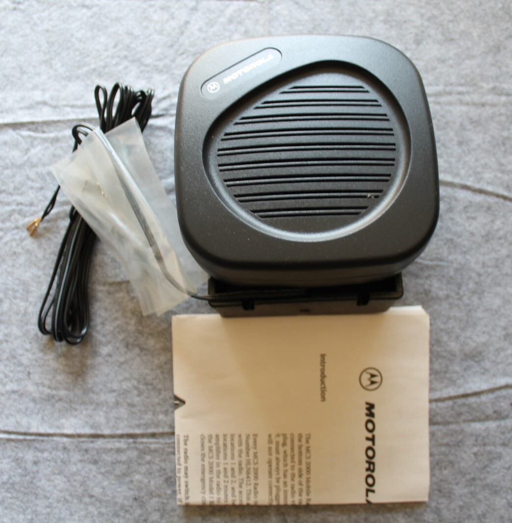 Motorola HSN4024C External Speaker NOS