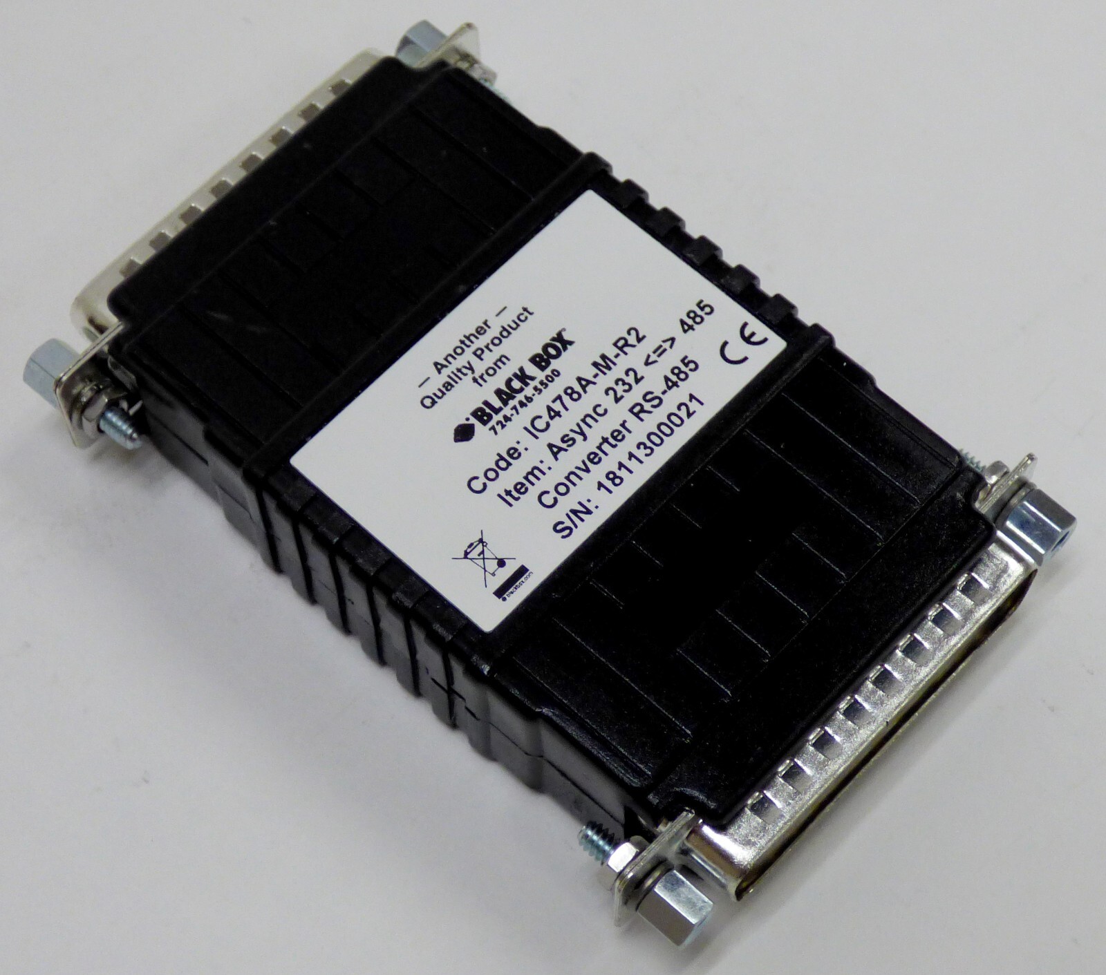 Black Box Async RS-232 to RS-485 Converter (IC478A-M-R2)