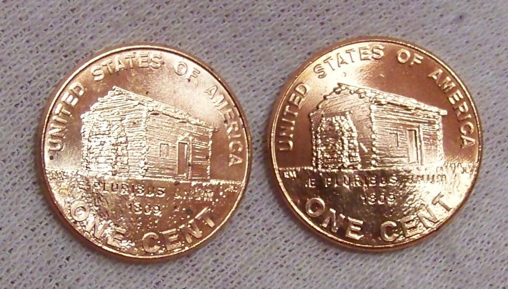 2009 P & D Lincoln Bicentennial Cents -Early Childhood- Brilliant Uncirculated