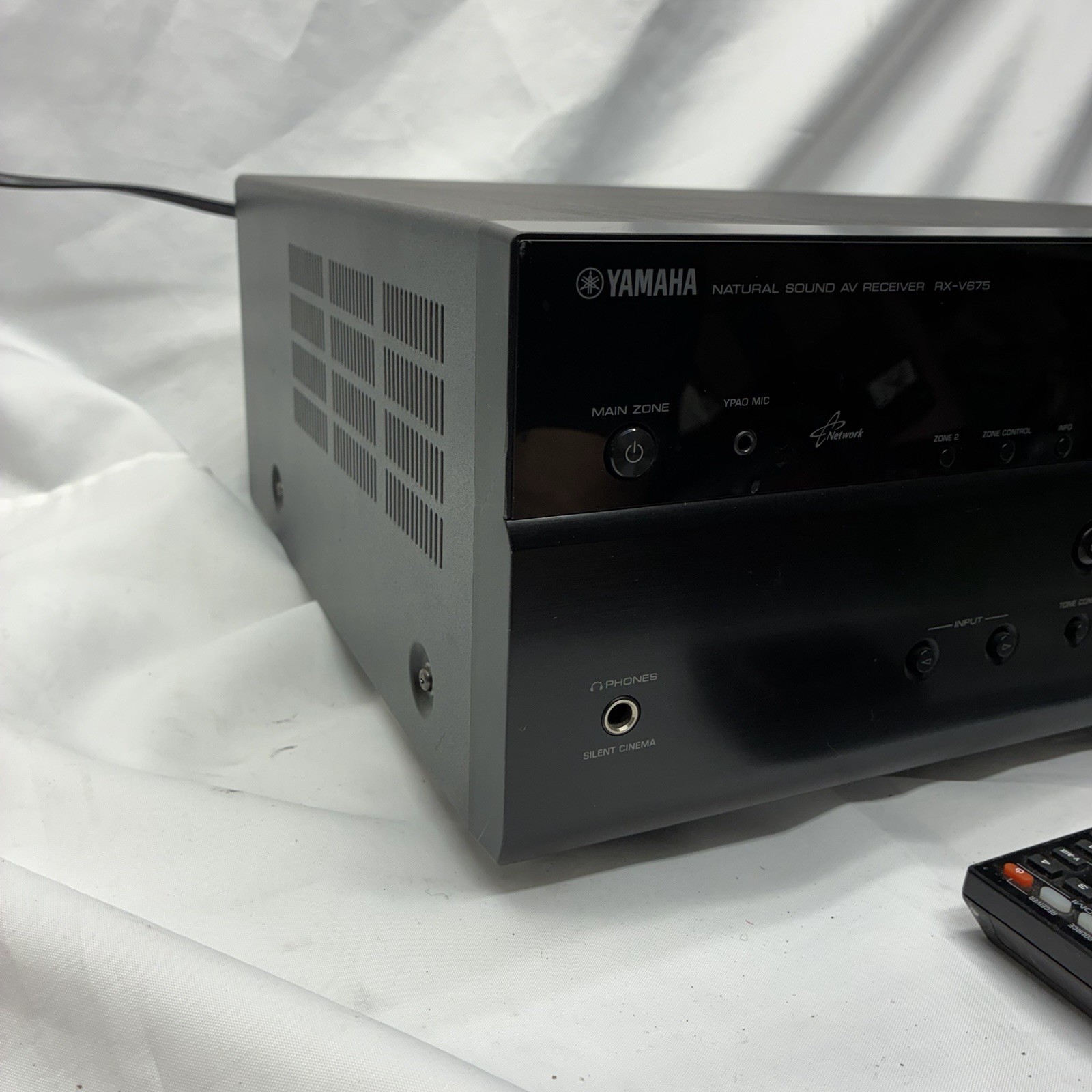 Yamaha RX-V675 AV Receiver 7.2 Channels Multi Zone - With Remote Bundle