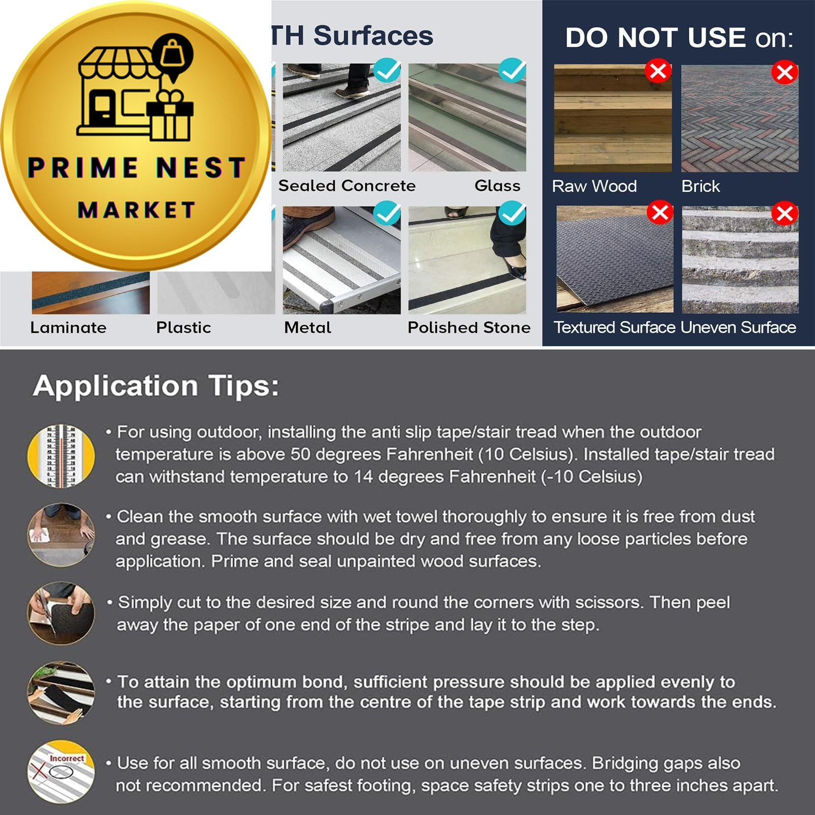 Leyibo Anti Slip Tape, 4 Inch x 42 Ft Grip Tape for Stairs 4" x 42', Black