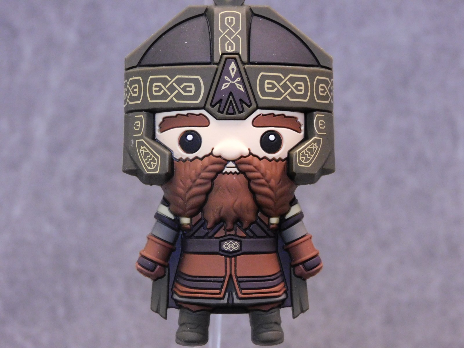 Lord of the Rings NEW * Gimli Clip * Blind Bag Series 2 Key Chain Monogram