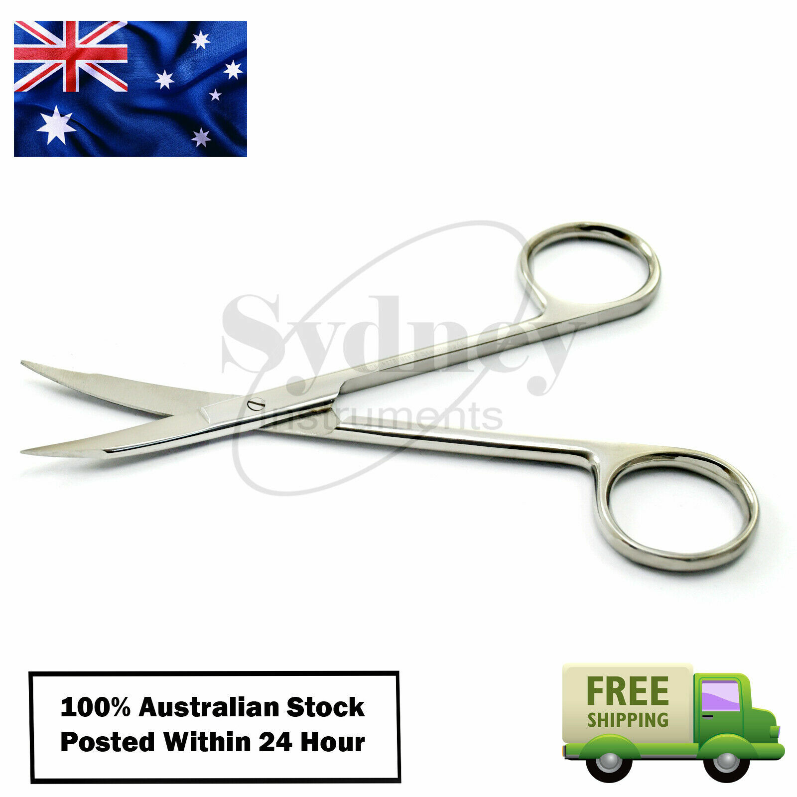 Dental Goldman Fox Scissor Curved Vet Super Cut Scissor Oral Surgery Instruments