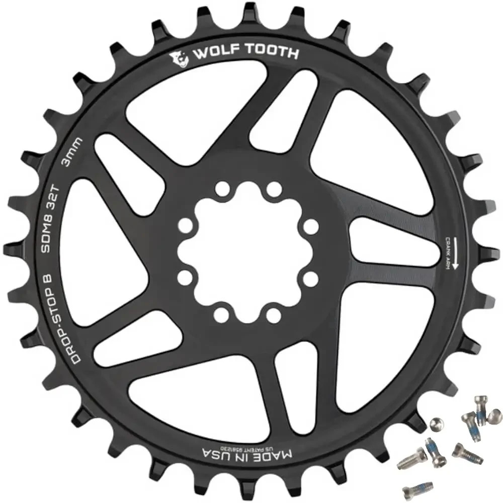 Wolf Tooth SRAM 8-Bolt T-Type MTB Direct Mount Chainring