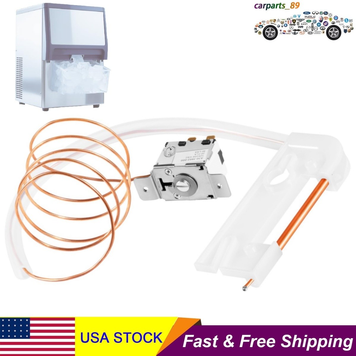 for Hoshizaki Ice Maker A30-3952-000 Ice Machine Bin Thermostat Kit TB0031