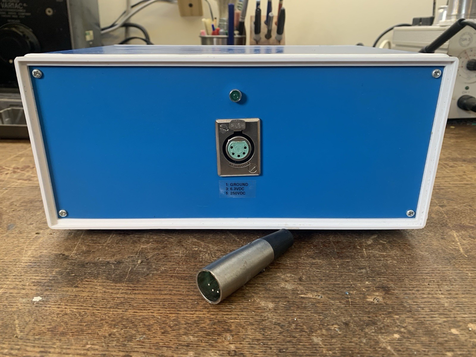 Custom Linear Power Supply For Tube Preamps. 250VDC @ 100mA 6.3VDC @ 2.5A Tested