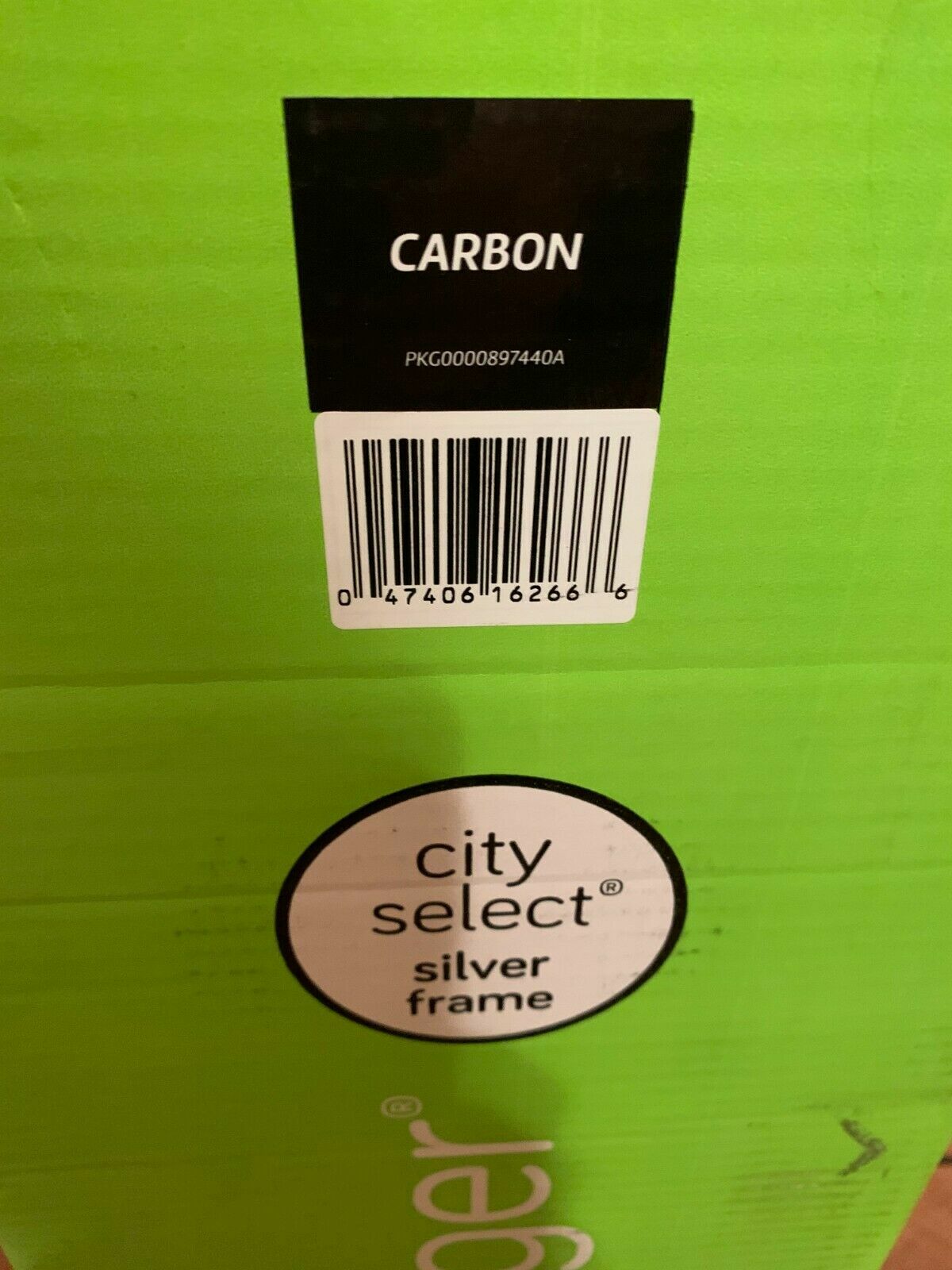 Baby Jogger City Select Stroller in Carbon