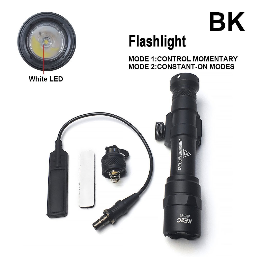 US Tactical M300B LED Flashlight M600 Weapon Remote Switch - Constant/Momentary