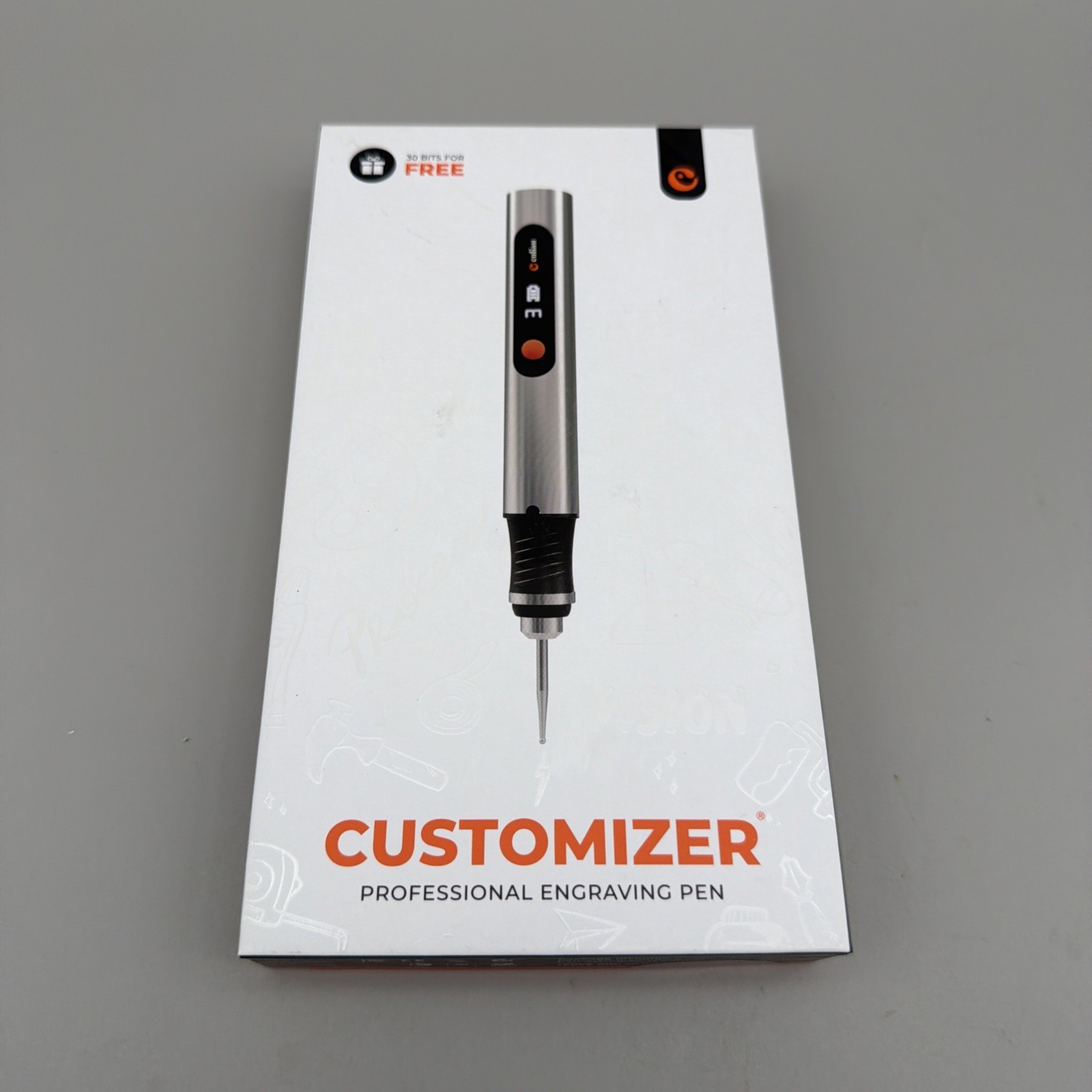 Culiau USB Rechargeable Engraving Pen Kit w/ Box, Manual & Accessories As-Is