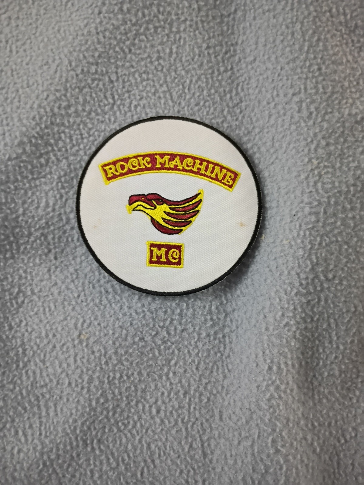 Rock Machine M C 3.5"  PATCH Iron-on