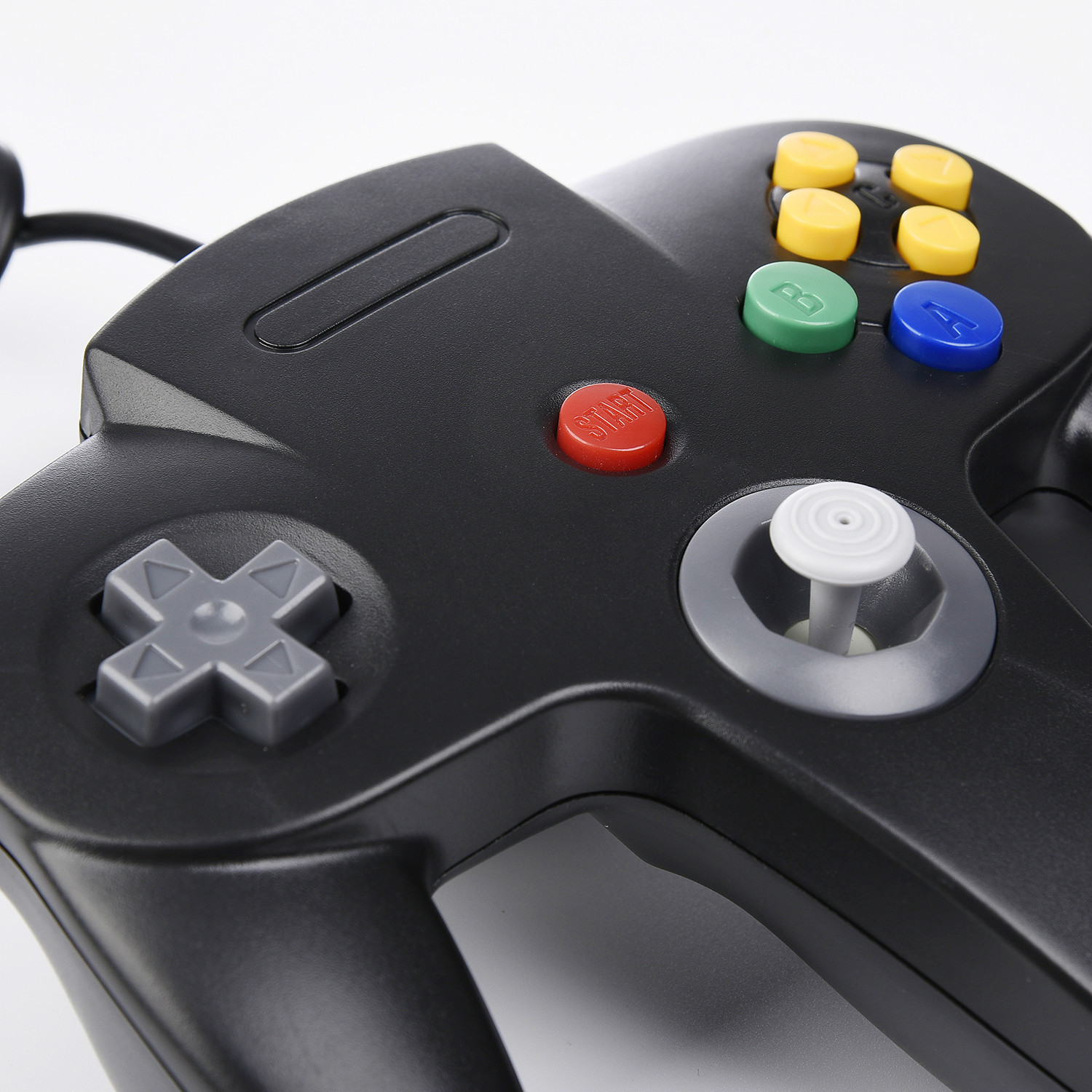 For N64 PC MAC Raspberry Pi Controller Retro Wired USB Classic Games Joystick