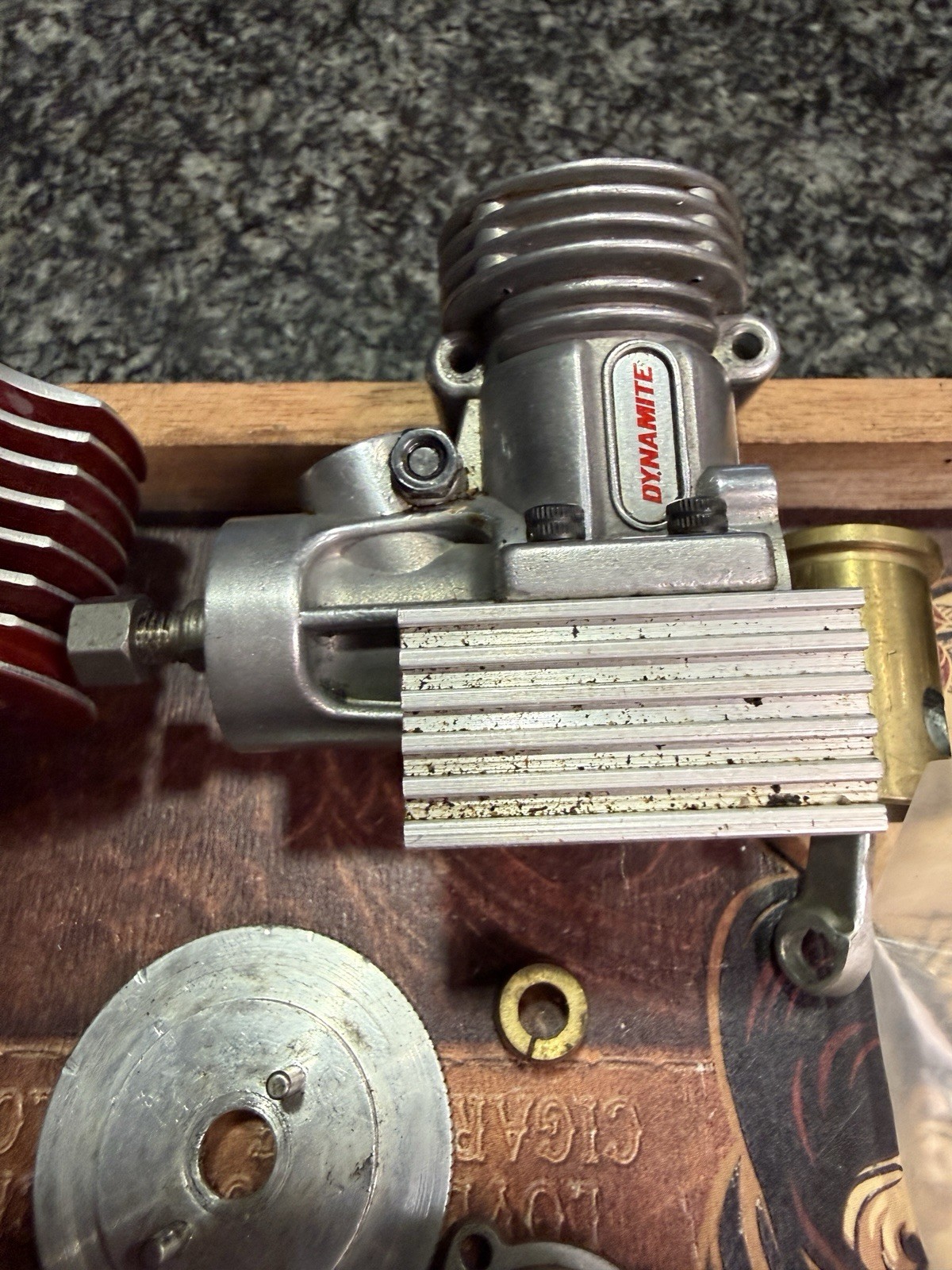 Dynamite TNT .12 Engine Polished , Disassembled ! Bump Engine !