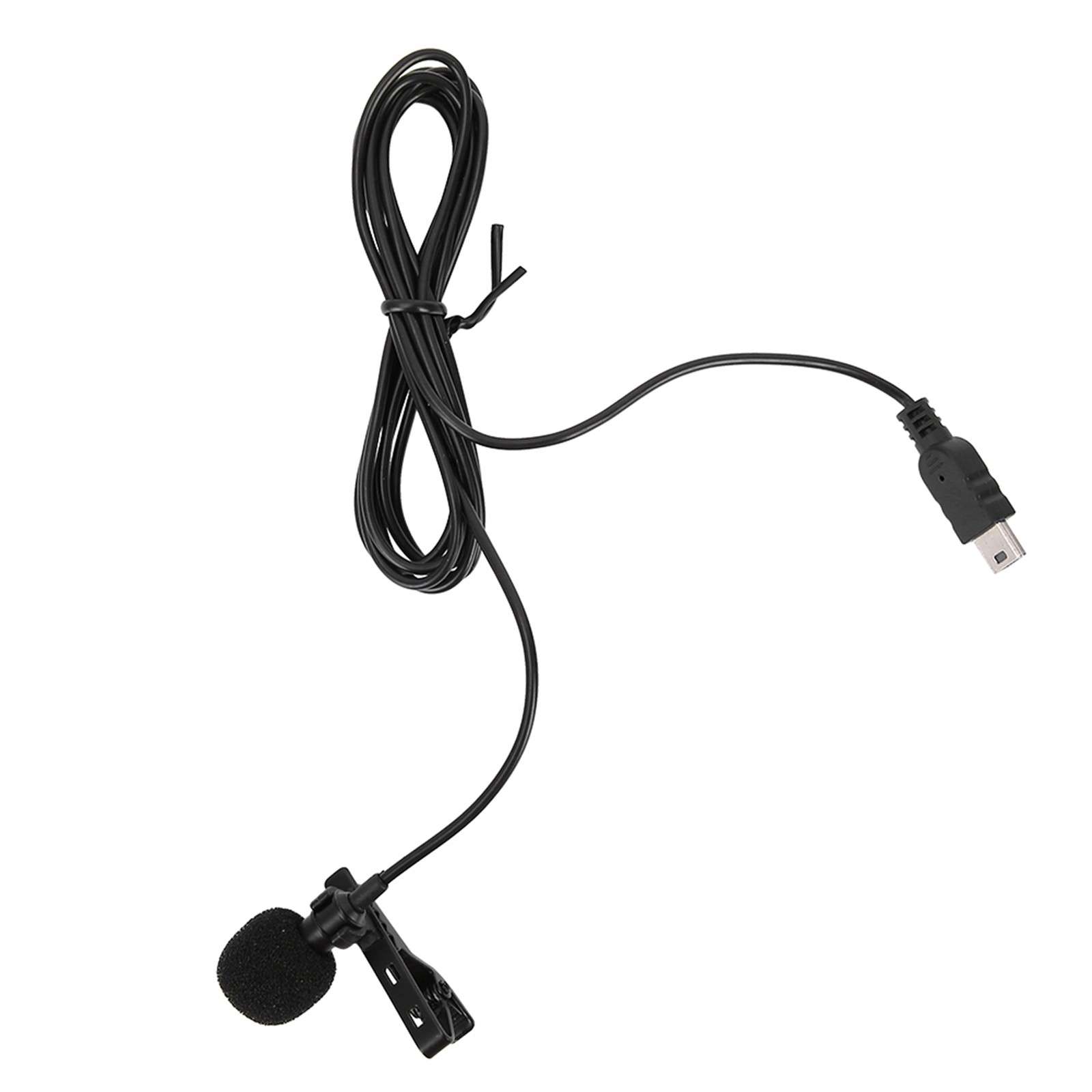 Mini USB Stereo External Microphone Professional Mic With Clip For Hero 3