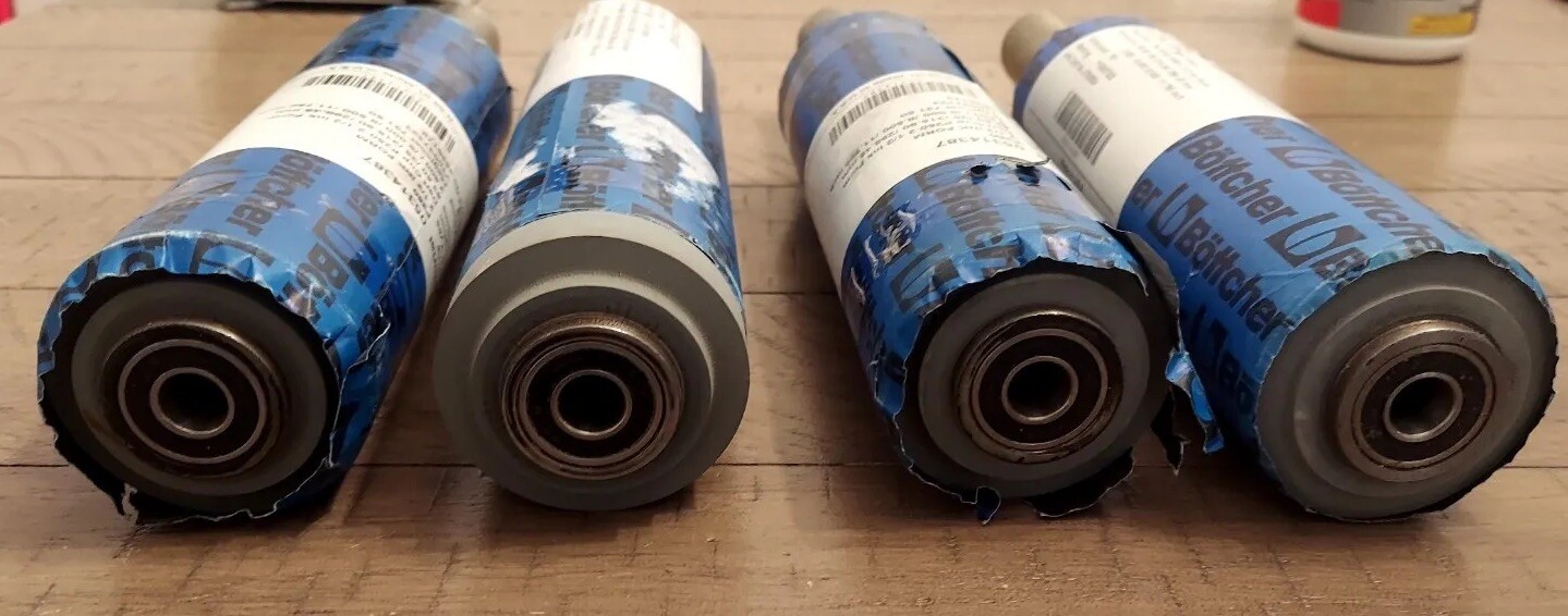 BOTTCHER 2 1/2" DART CUP PRINTER INK FORM ROLLER 05314387