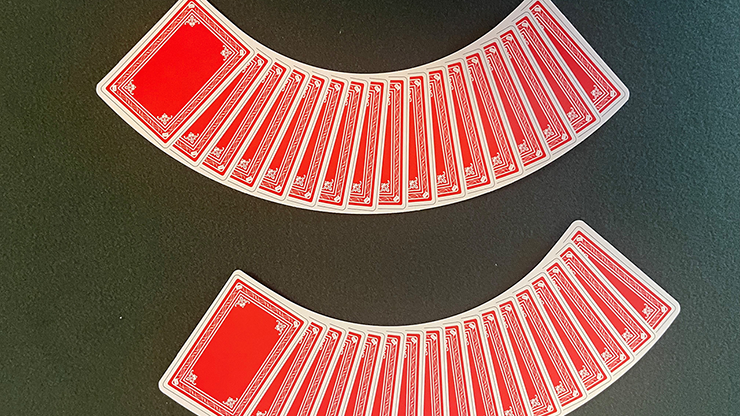 Boomerang Playing Cards Trick / Optical Illusion (3 Sets)