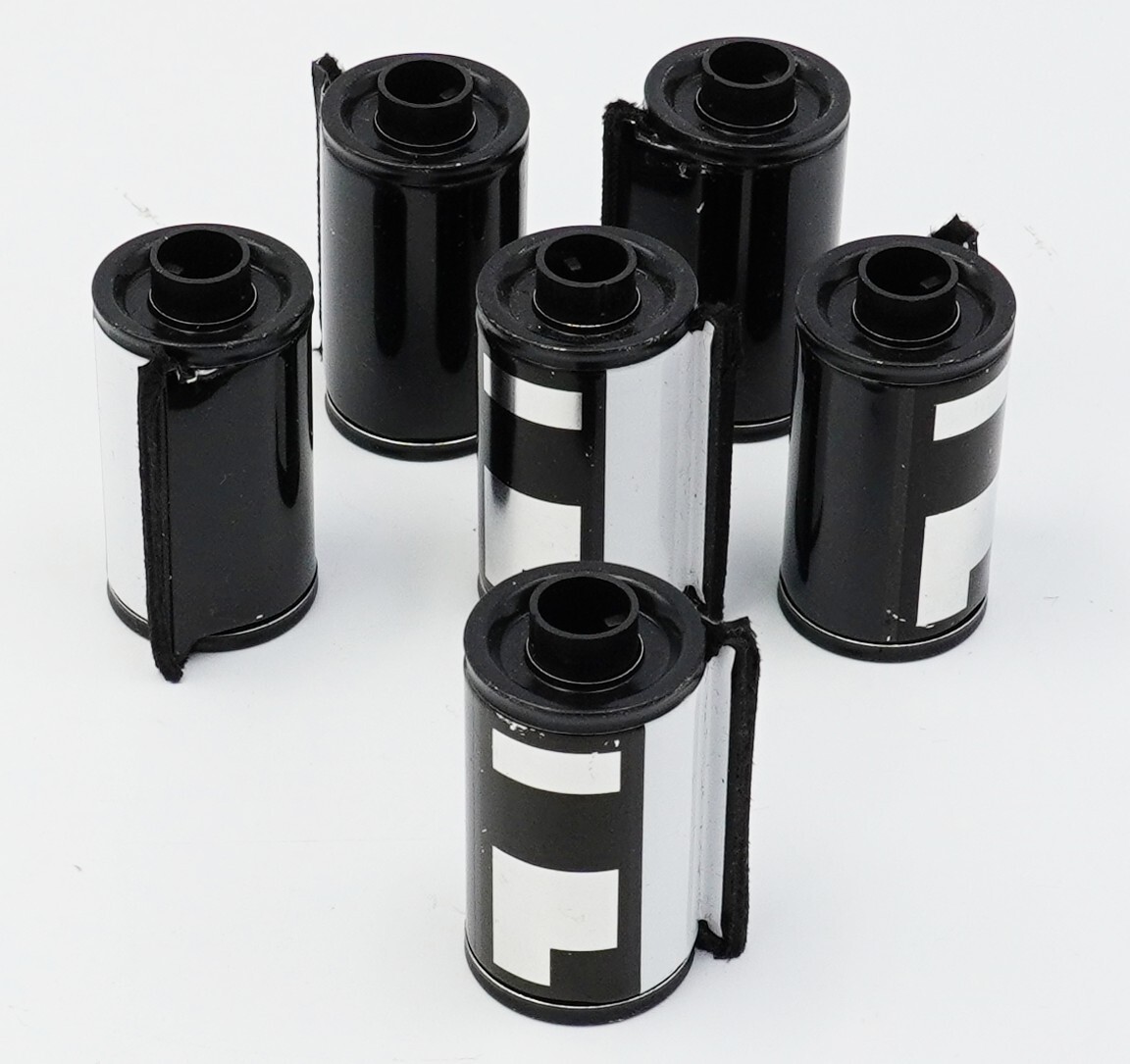 35mm Reusable Film Cartridges x 6 - DX400/ISO Coded