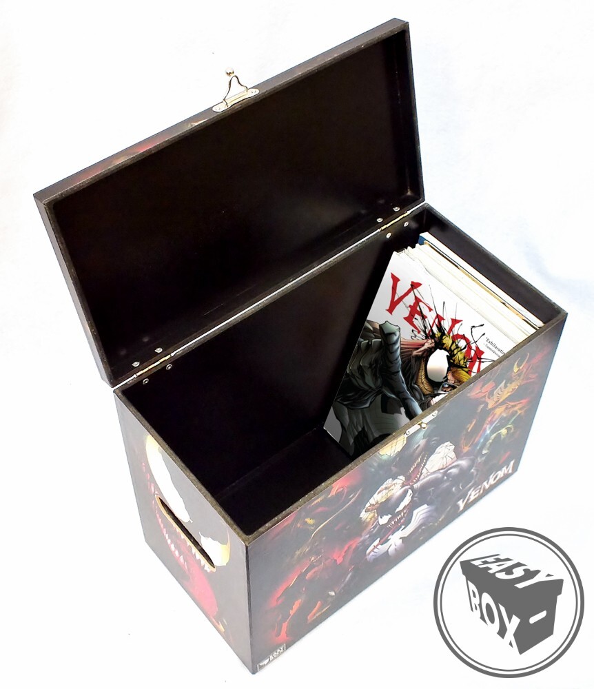 Venom - Large Comic Book Hard Storage Box Chest MDF