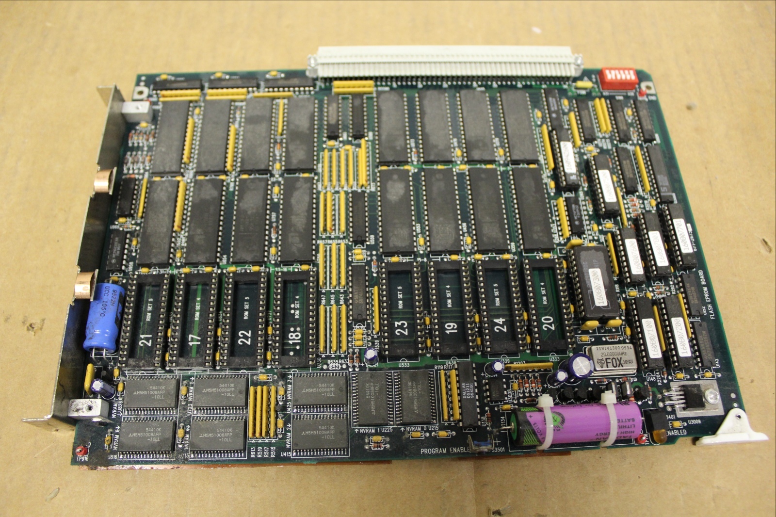 TEKTRONIX FLASH EPROM MEMORY BOARD CARD 671-2675-00 671-267500 V9A-1527-00
