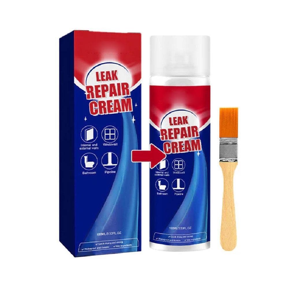 Leak Repair Waterproof Sealant Spray with Brush 100ml UK V1Q8