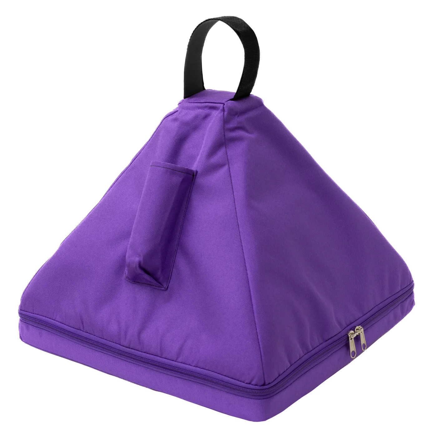 Purple Cases for 10"-16" Crystal Pyramids - Perfect-Fit Travel Storage