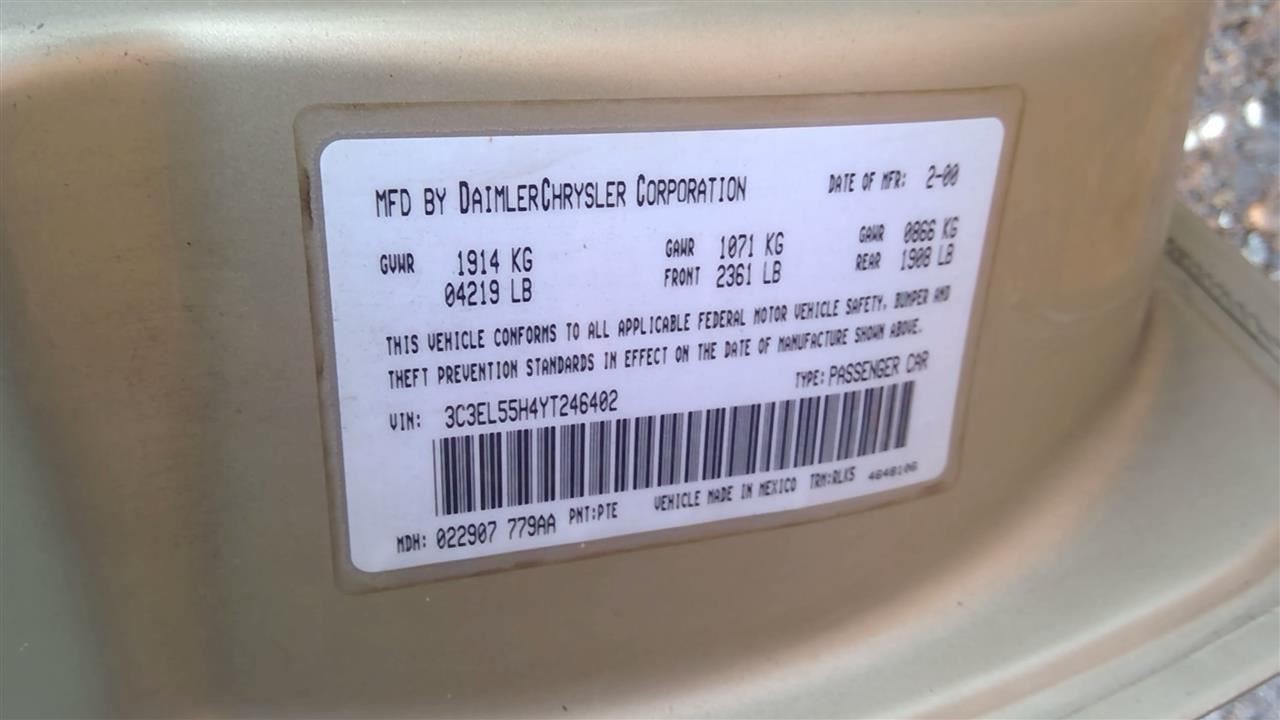 Passenger Right Front Spindle/Knuckle Fits 95-00 CIRRUS 261392