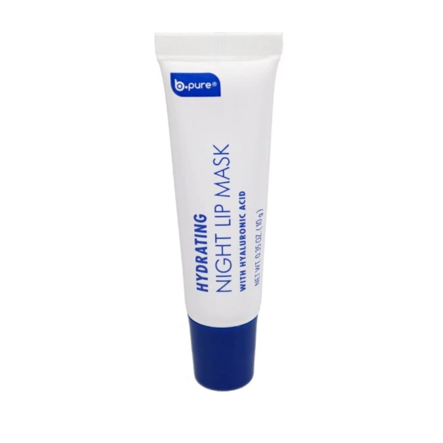 B-Pure Hydrating Night Lip Mask W Hyaluronic Acid, Vitamin E & Shea Butter
