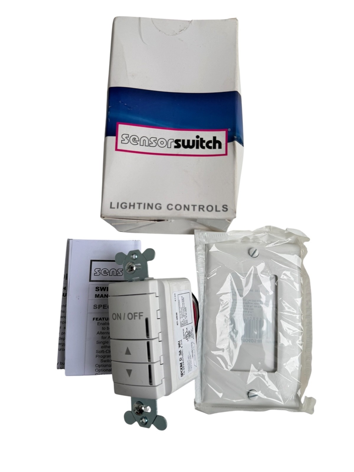 Acuity Control Sensor  Switch SPODM D SA WH. Dimming