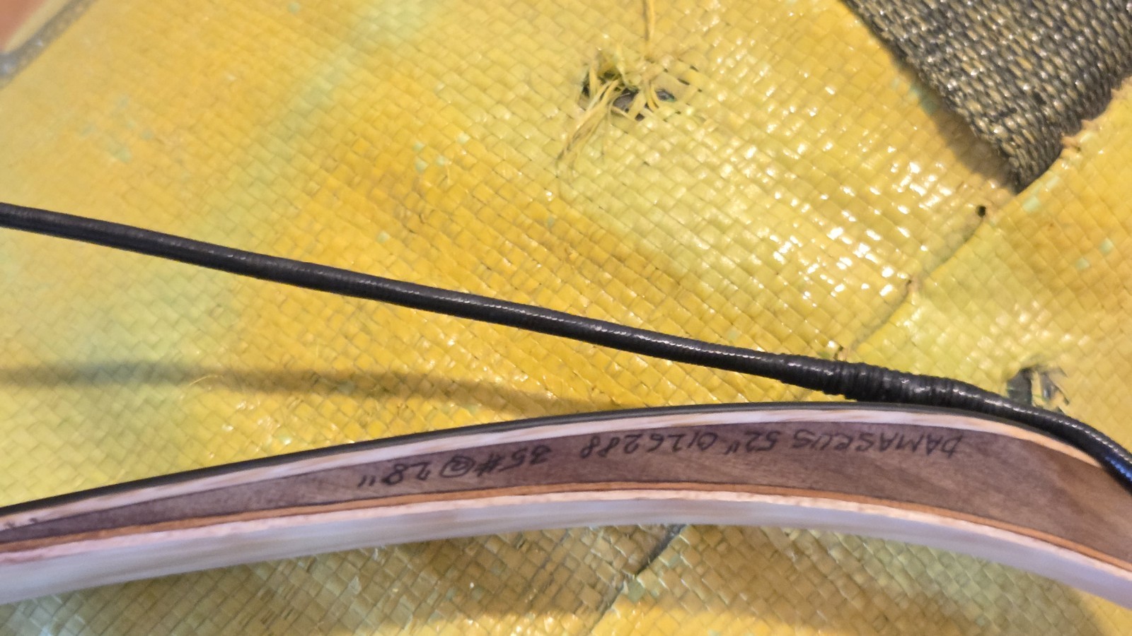 Saluki Damascus Bow