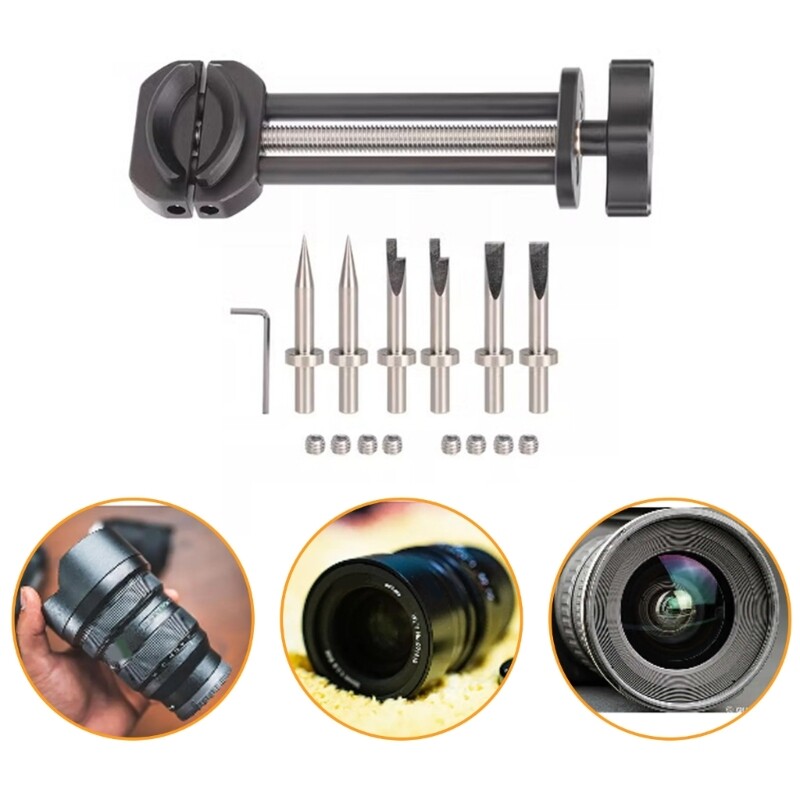 Comprehensive Camera Lens Vise Tool Kit for Camera Enthusiasts Professional