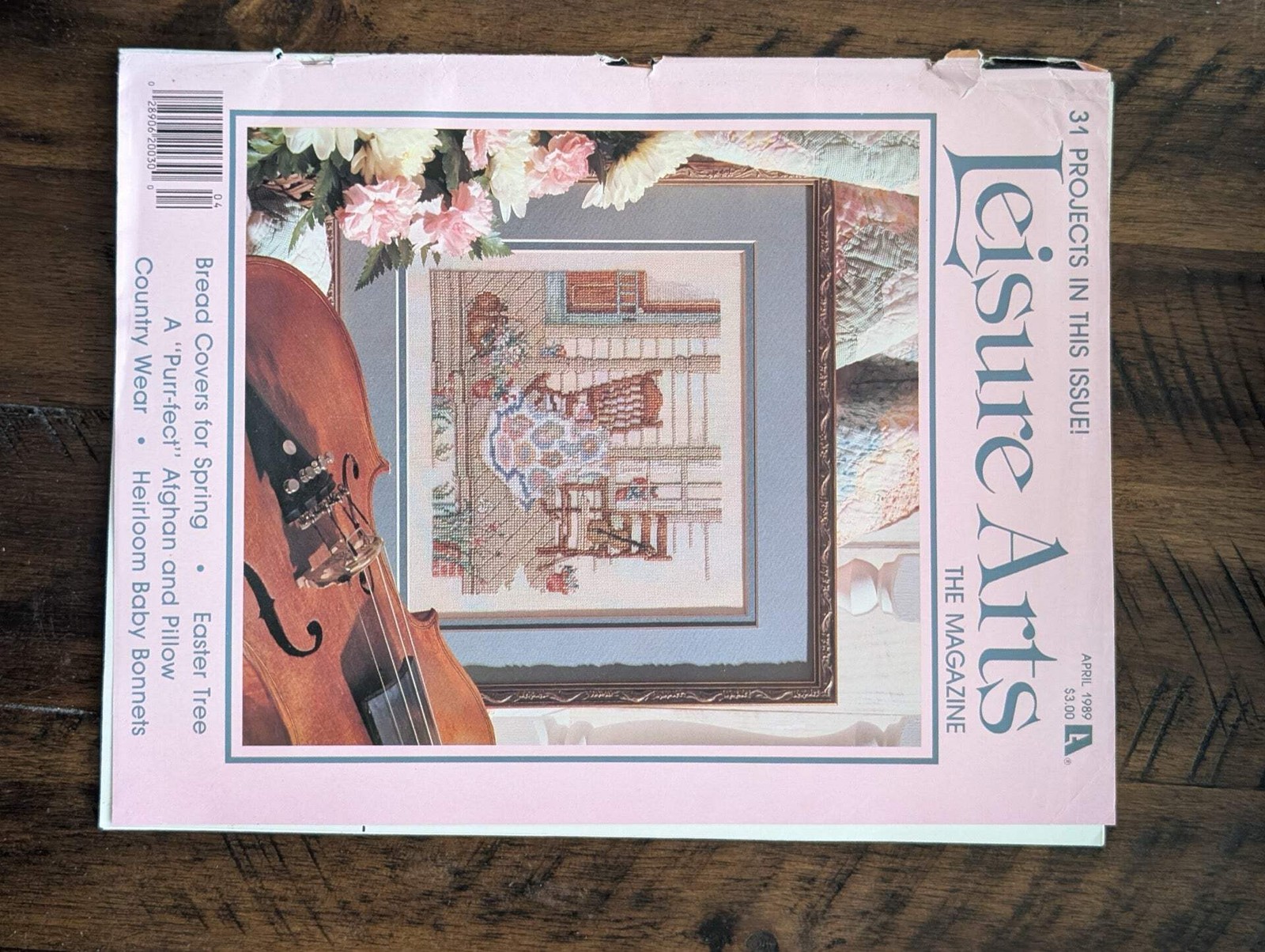Leisure Arts: The Magazine by Leisure Arts (Crafts, Magazine, 1989, Leisure Arts