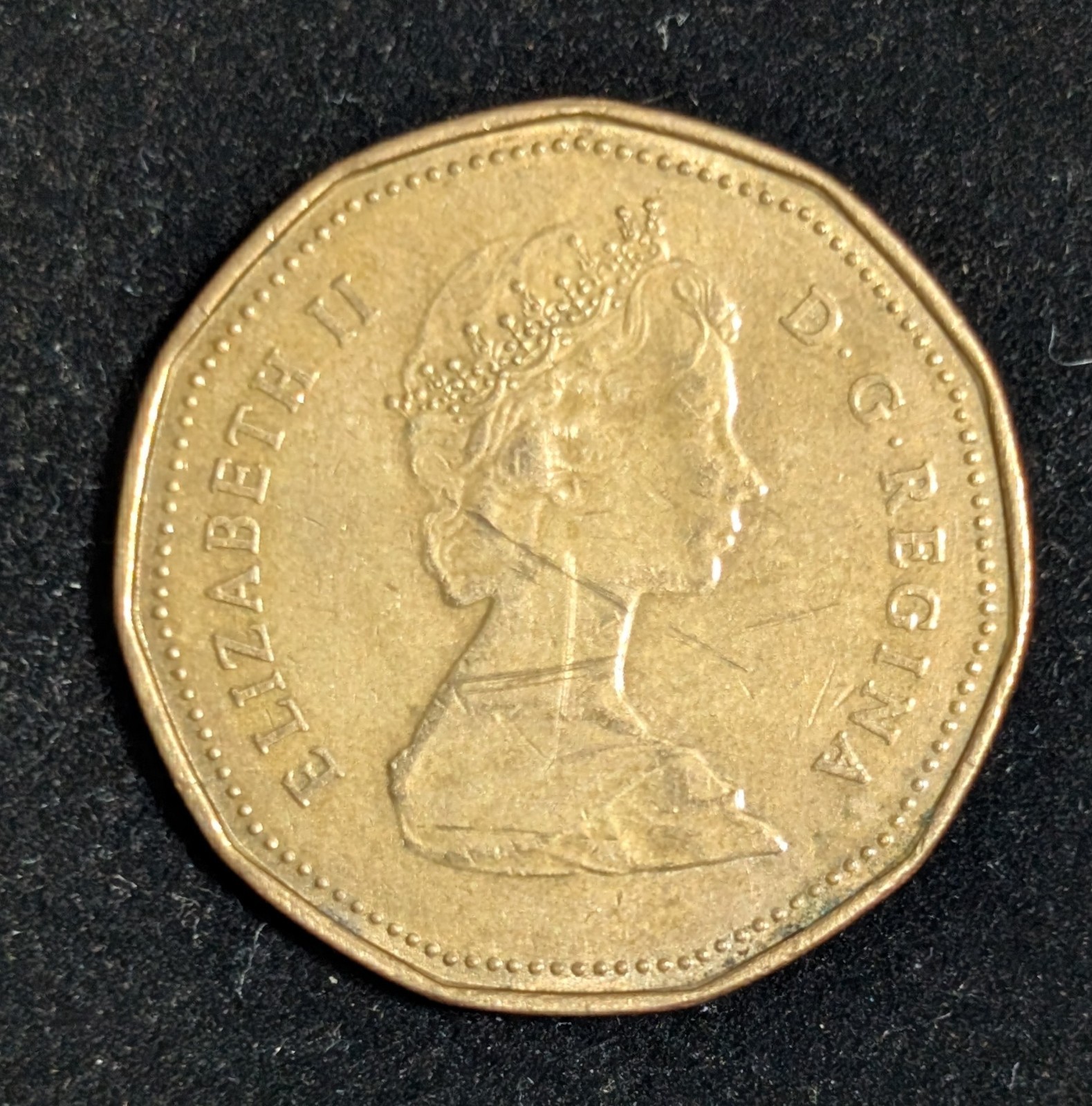 1987 Canada 1 Dollar Circulated KM# 157