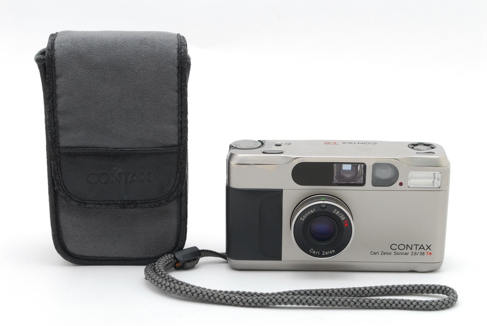 [Near MINT] Contax T2 Carl Zeiss Sonnar 2.8/38 *T From JAPAN